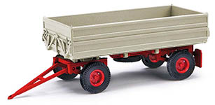 070-95041 - H0 - Anhänger HW 80.11 grau/rot